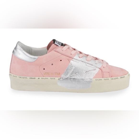 Pink Golden Goose Sneaker Hi Star Platform - Picture 2 of 11